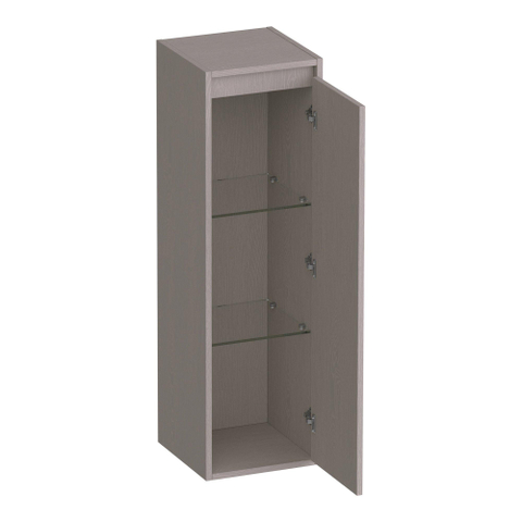 BRAUER Adore badkamerkast - 120x35x35cm - met 1 deur greeploos rechtsdraaiend Timber Greige SW1198210