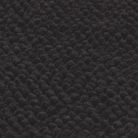 Sealskin delhi tapis de bain 60x60 cm en coton gris foncé SW699485