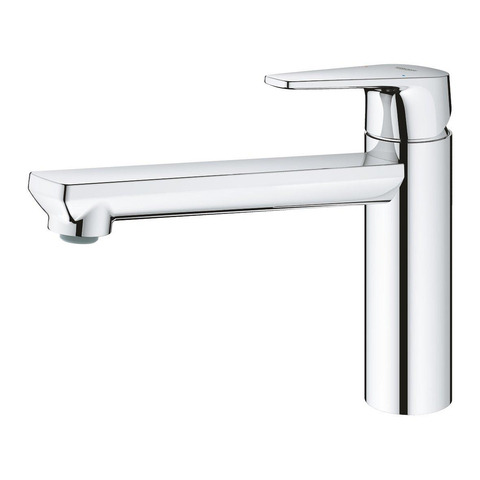 GROHE BauEdge Robinet de cuisine - bec pivotant - chrome SW444081