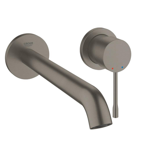 Grohe Essence New Wastafelkraan Inbouw - uitloop 23cm - L-size - inclusief inbouwdeel - brushed hard graphite (antraciet) SW788002