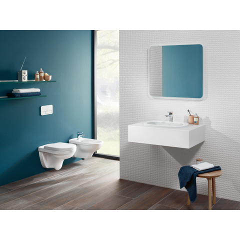 Villeroy & Boch O.novo wandcloset directflush - met zitting - softclose en quickrelease CeramicPlus - diepspoel - White Alpine (glans wit) GA18658