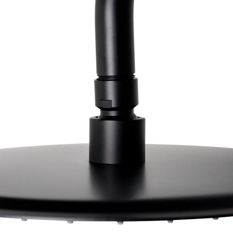 Adema inbouw regendoucheset met thermostaat 25cm hoofddouche incl. staaf handdouche zwart mat OUTLETSTORE STORE27098