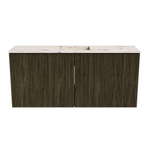 Mondiaz JOYA-DLUX 90cm toiletmeubel - kleur Shadow - Wastafel FAYE positie Midden Zonder kraangat kleur Nata. SW1424979