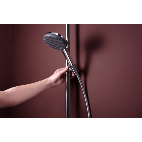 Hansgrohe Raindance alive s puro Showerpipe - 300 - 1jet - met Ecostat Element - hoogglans chroom SW1388113
