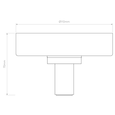 Astro Tacoma Surface Wandlamp/Plafondlamp - 230V - IP44 - bol - geribbeld - helder glas - messing (goud) SW1566152