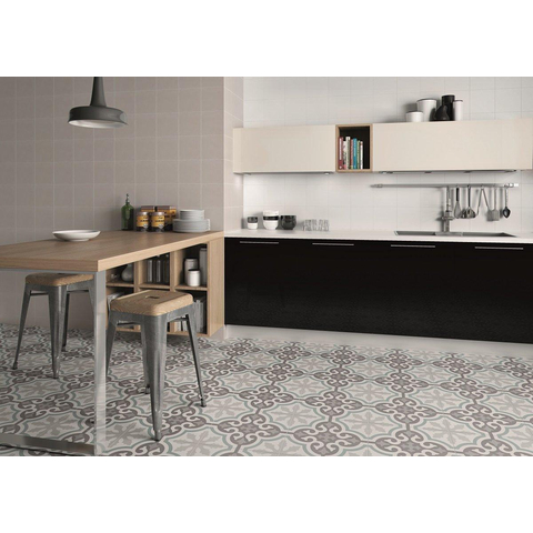 ÉCHANTILLON Terravito Besano carreau mural et de sol - 20x20cm - 8.5mm - Carré - Beige mat SW736399