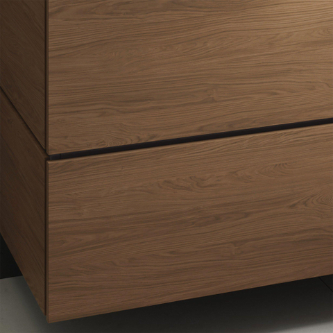 Hansgrohe Xilesa e Badmeubel - 58x47cm - 2 lades - Cashmere Oak - eiken (hout) SW1408361