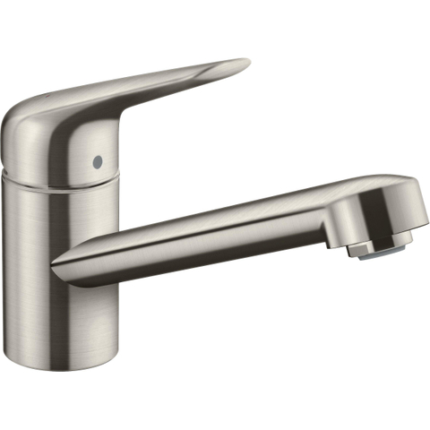 Hansgrohe Focus m42 1 greeps keukenmengkraan - 100 - rvs look SW241705