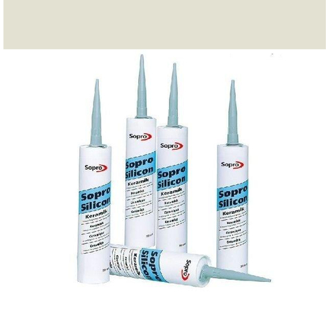 Sopro Mastic silicone Gris argenté n° 17 a 310ML Gris SW359796