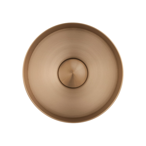 Saniclass ONE Vasque - 21x21x10cm - Inox - Cuivre brossé SW1405350