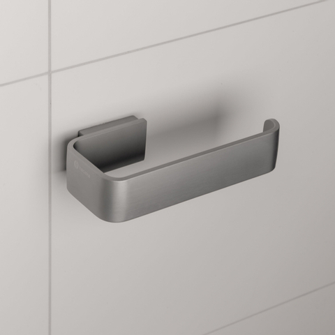 Haceka Aline toiletrolhouder aluminium geborsteld grijs SW213390