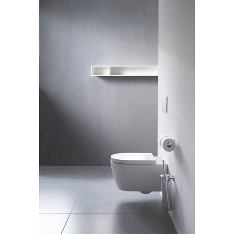 Duravit Starck T Borstelgarnituur - wandmodel - 43.5x8cm - hoogglans chroom SW297068