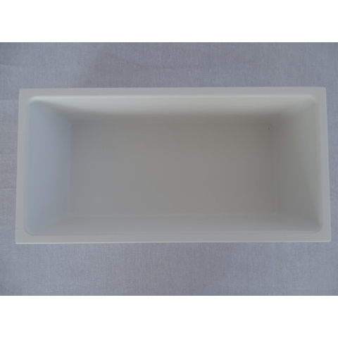 Crosstone by Arcqua Solid Alcove niche encastrée 30x15x10cm solid surface blanc mat SW420140