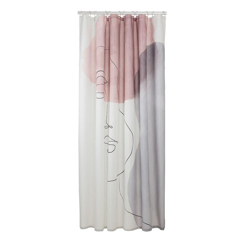 Sealskin Made Rideau de douche 180x200 cm Polyester Multicolore SW699514
