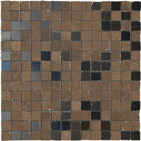 Ceralto Verano Mini Mozaïektegel - 30x30cm - 9.5mm - Corten mat SW361673