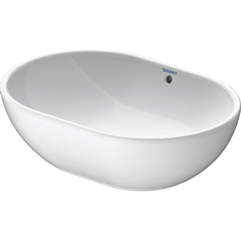 Duravit Foster Waskom - met overloop - zonder kraanplateau - 49.5x35cm - glans wit 0290466