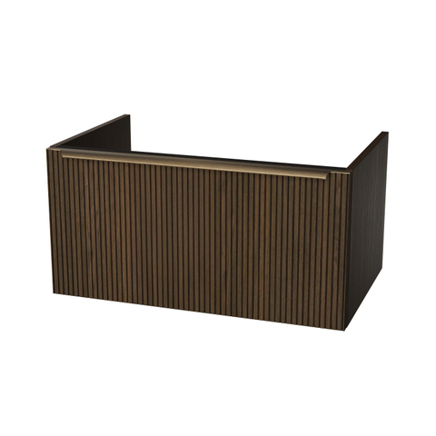 Nemo Legro onderkast - 80x45.6x40cm - greep brons - oak brown (eiken) SW926234