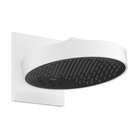 Hansgrohe Rainfinity PowderRain hoofddouche 250 3jet met douchearm 10-30° verticaal kantelbaar Ø25cm mat wit SW297604