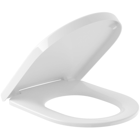 Villeroy & Boch Architectura Omnia architectura closetzitting - met deksel en steekscharnieren - White Alpine (glans wit) 1024358