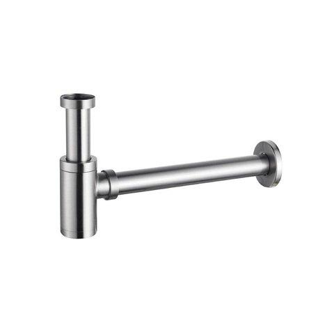 QeramiQ Fuente Pack Lave-mains d'angle - 30x30x10cm - 1 trou de robinet - céramique - robinet Inox brossé - Blanc brillant SW1111512