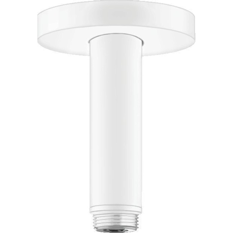 Hansgrohe Plafondbevestiging S - 100 mm - mat wit SW358886