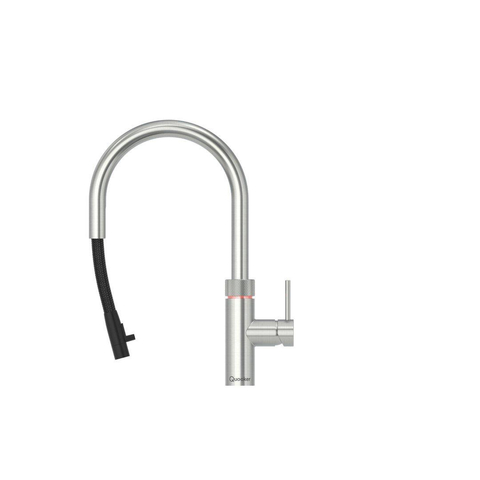 Quooker flex kokendwaterkraan - draaibare & uittrekbare uitloop - Combi+ reservoir - Warm / kokend water - RVS SW107289