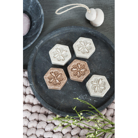 Aquanova Hammam Plateau Rond Gris Foncé SW485436