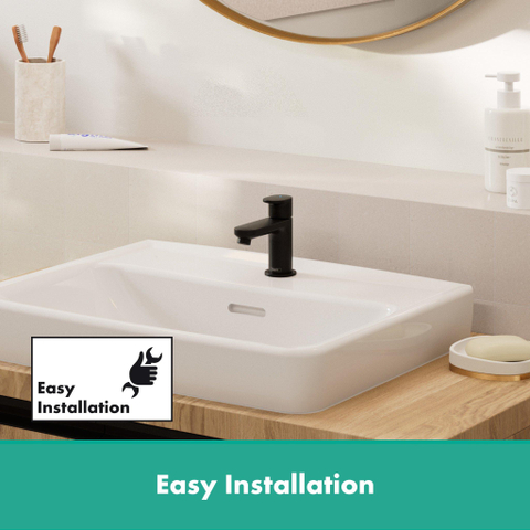 Hansgrohe Vernis Blend Toiletkraan - 70 voor koud water - zonder afvoer - mat zwart SW642525
