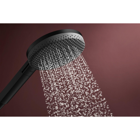 Hansgrohe Raindance Alive Select S - handdouche 125 - 3jet - mat zwart SW1388281