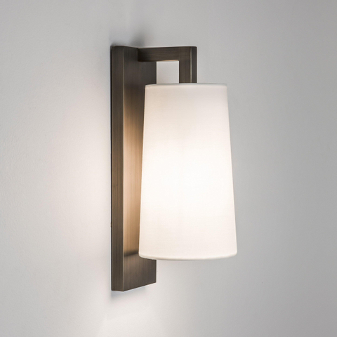 Astro Lago 280 Applique murale 28x11.3x13.5cm IP44 douille E27 bronze SW378153
