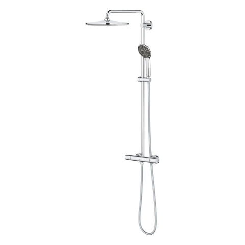 Grohe Vitalio Joy Shower System Douchesysteem - met thermostaatkraan - matte black (mat zwart) SW1440575