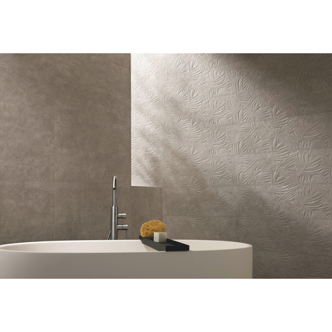 ÉCHANTILLON Terravito Elzino carreau mural et de sol - 30x60cm - rectifié - Aspect pierre naturelle - Grey mat (gris) SW1221597