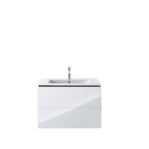 Duravit Me by starck lavabo - 83x49x18cm - simple vasque - 1 trou de robinet - blanc 0293429