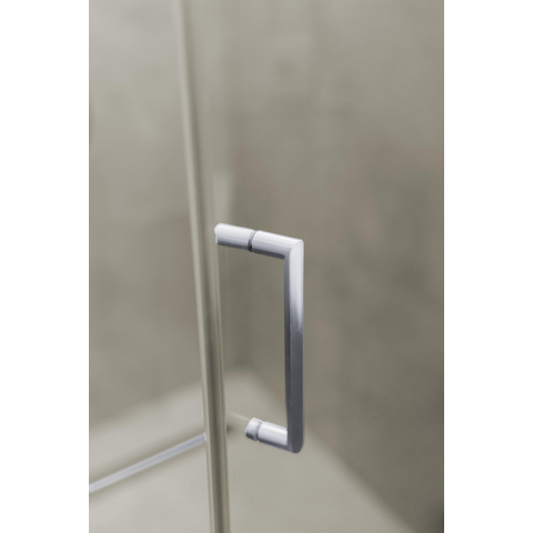 Fortifura Galeria Douchecabine - 100x80x200 - Profiel - veiligheidsglas - antikalk - hoogglans chroom SW1224372
