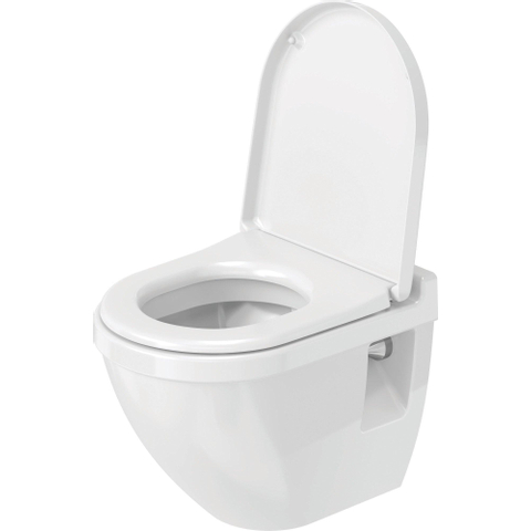 Duravit Starck 3 Wandcloset - 48.5x36cm - diepspoel - zonder zitting - compact - glans wit 0314161