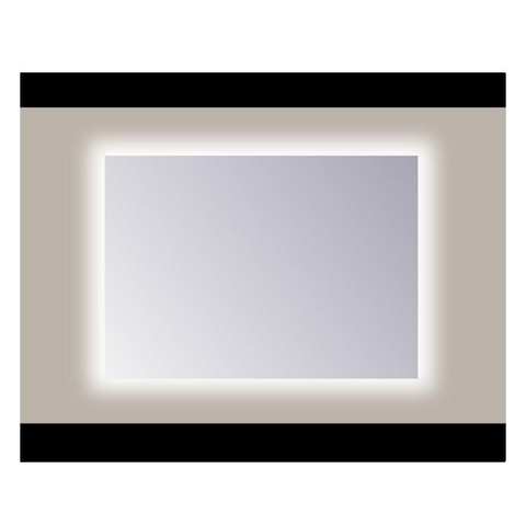 Sanicare Q-mirrors spiegel zonder omlijsting / PP geslepen 60 cm rondom Ambiance cool White leds SW278727