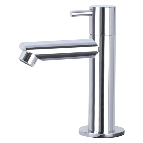 Differnz Helios pack lave-mains – 37,5 x 18,5 x 9,5 cm – céramique blanche – perçage à droite – robinet droit chromé SW21908