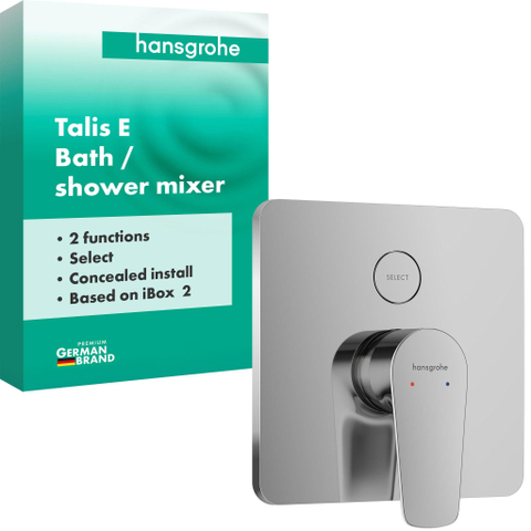 Hansgrohe Talis E inbouw badmengkraan iBox Universal 2 chr SW1567324