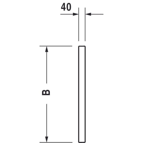 Duravit baddek 70x39.5cm 2 stuks antraciet SW54617
