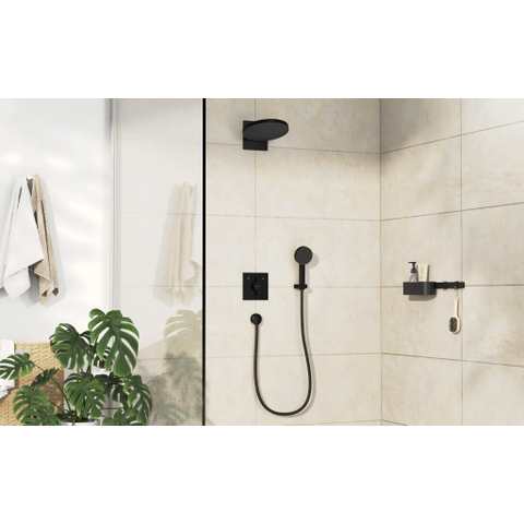 Hansgrohe DuoTurn E Inbouw mengkraan - voor 2 functies - mat zwart SW918753