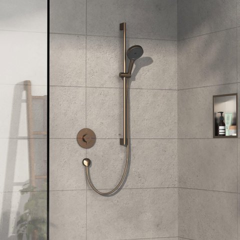 Hansgrohe Showerselect Comfort S Thermostat encastré pour 1 fonction brushed bronze SW918051