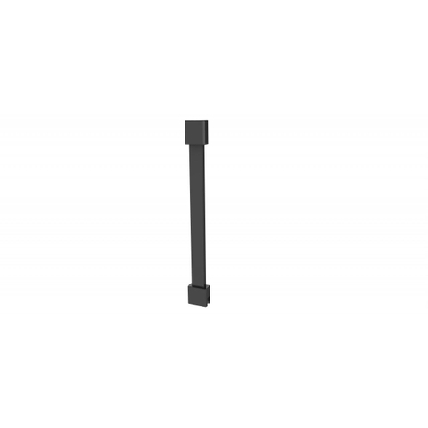 Van Rijn Products ST01 Barre de stabilisation - 75cm - fixation plafond - Noir SW421021