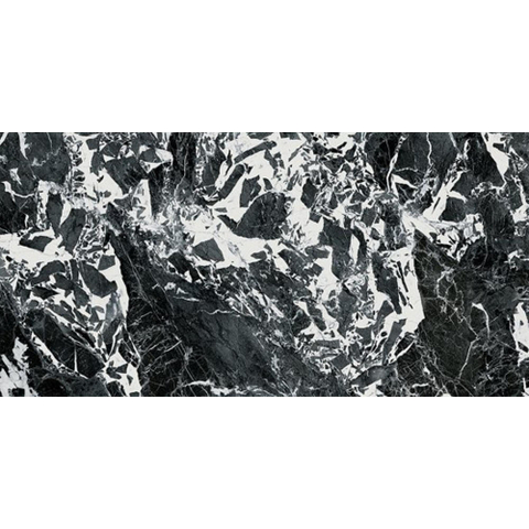 Ceralto Marvella Marble Vloertegel - 60X120 - 6.5mm - glans - zwart SW1578764