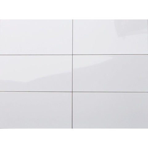 Jabo Carrelages mural blanc 30x60cm céramique blanc SW88493