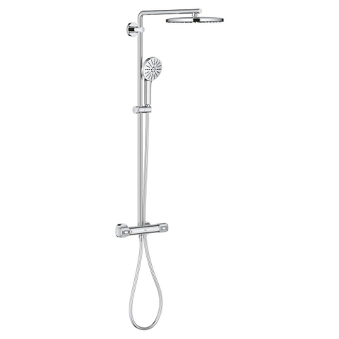 GROHE Vitalio Joy+ doucheset - 28cm - rond - thermostatisch - chroom SW1590099