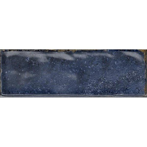 ÉCHANTILLON Ceralto Taverno Grain Carrelage mural - 6.5x20.2cm - 8mm - Denim Brillant SW976613