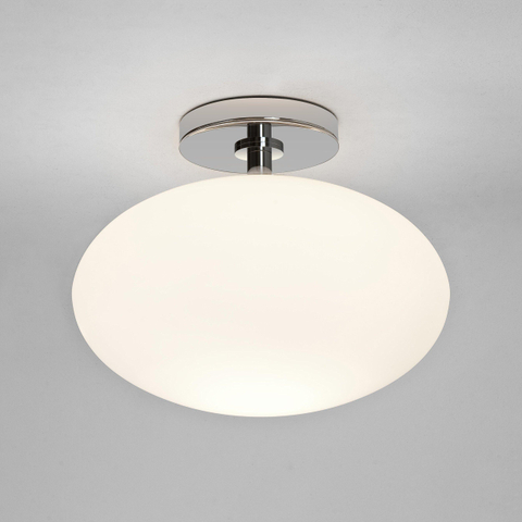 Astro Zeppo Ceiling Plafonnier 23.5cm IP44 douille E27 chrome SW75764