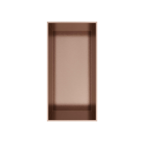 Hotbath &MORE Inbouwbox of inbouwnis - 30x15x10 - frameless - PVD - geborsteld koper SW1246520