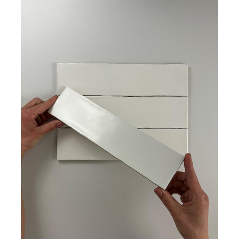 ÉCHANTILLON Terravito Pavero carreau mural - 7.5x30cm - Rectangle - 8.6mm - Sky mat SW736376