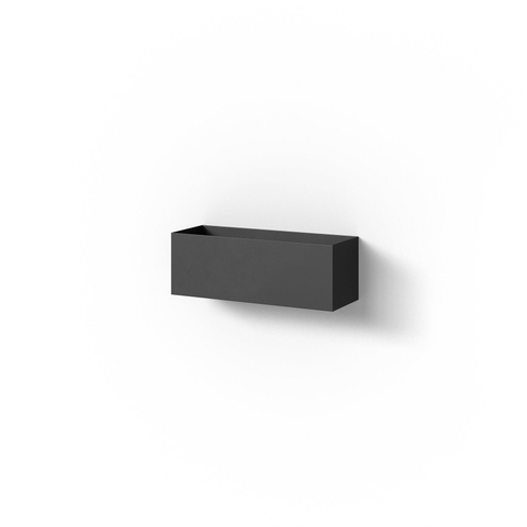 Looox Colour shelf box Special BoX rectangulaire 30x10x10cm anthracite SW374816